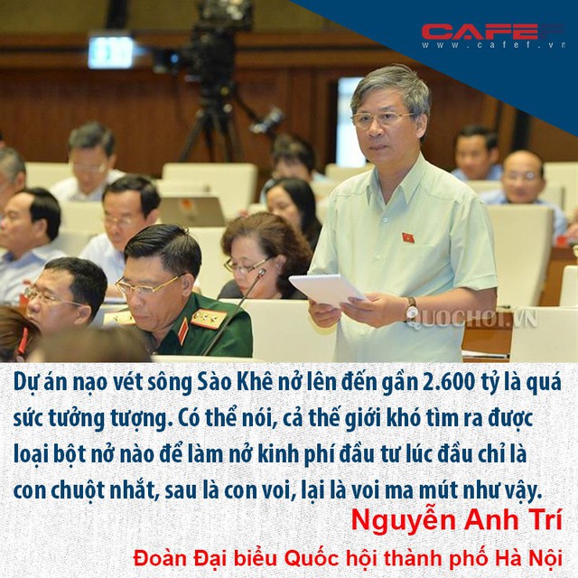 Những phát ngôn đáng nhớ về dự án nạo vét sông từ 72 tỷ đồng lên gần 2.600 tỷ đồng ở Ninh Bình - Ảnh 5.