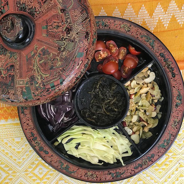 Lạ kỳ món salad lá trà độc đáo chỉ có tại xứ sở Phật giáo Myanmar - Ảnh 8.