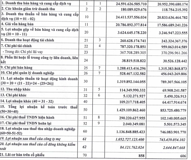 Lãi ròng quý 1 của Vietnam Airlines đạt 1.053 tỷ đồng, tăng trưởng 41% - Ảnh 1.