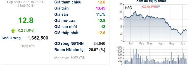 Động thái mới tại Hoa Sen Group (HSG): Công ty riêng Chủ tịch Lê Phước Vũ đăng ký mua thêm 1 triệu cổ phiếu