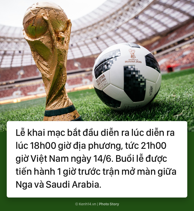 Có gì thú vị để chờ đợi ở lễ khai mạc World Cup 2018? - Ảnh 1.