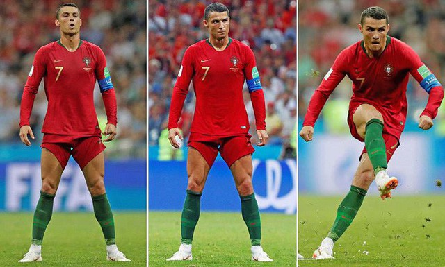 World Cup 2018: Giải mã cú đá phạt thần sầu khiến De Gea sững sờ của Ronaldo - Ảnh 1.