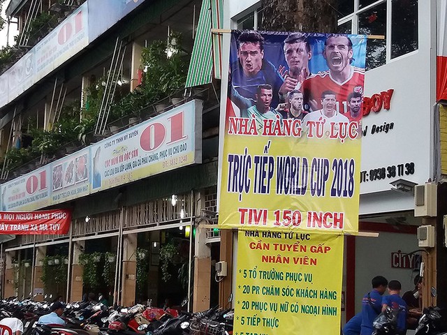 Tự ý phát World Cup trên phây có thể bị phạt - Ảnh 1.