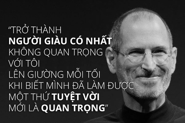 Steve Jobs: Nếu muốn thành công đừng để tiền bạc chi phối cuộc sống, hãy yêu lấy những gì bạn làm - Ảnh 1.