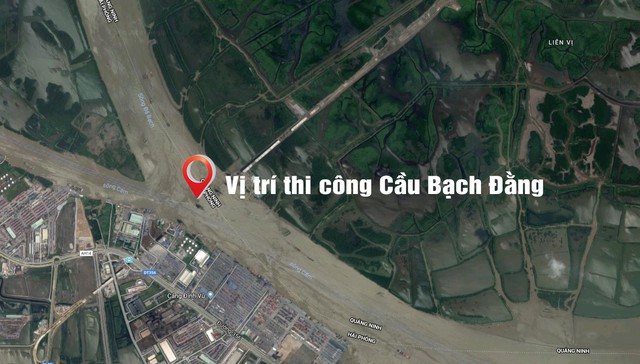 Quảng Ninh thúc tiến độ thi công Dự án cầu Bạch Đằng, đường dẫn và nút giao cuối tuyến - Ảnh 1.