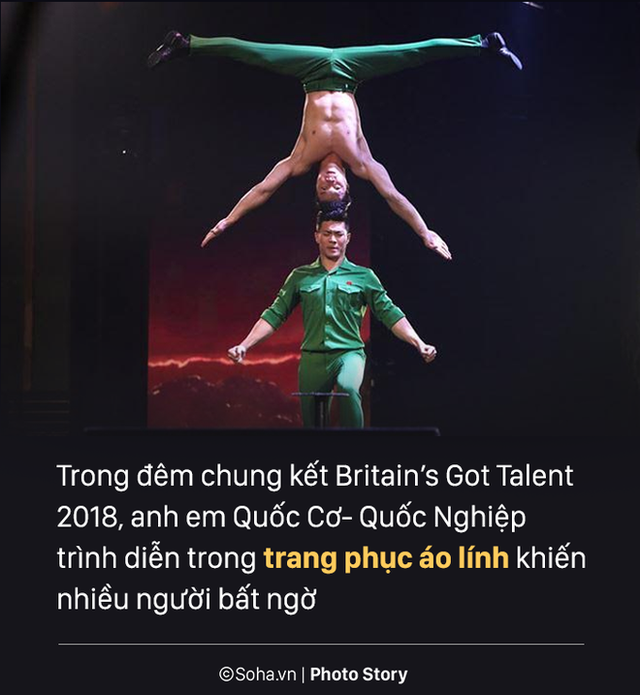 [Photo Story] Mai hoa thung và điều bí mật sau bộ áo lính của Cơ - Nghiệp ở CK Britains Got Talent - Ảnh 1.