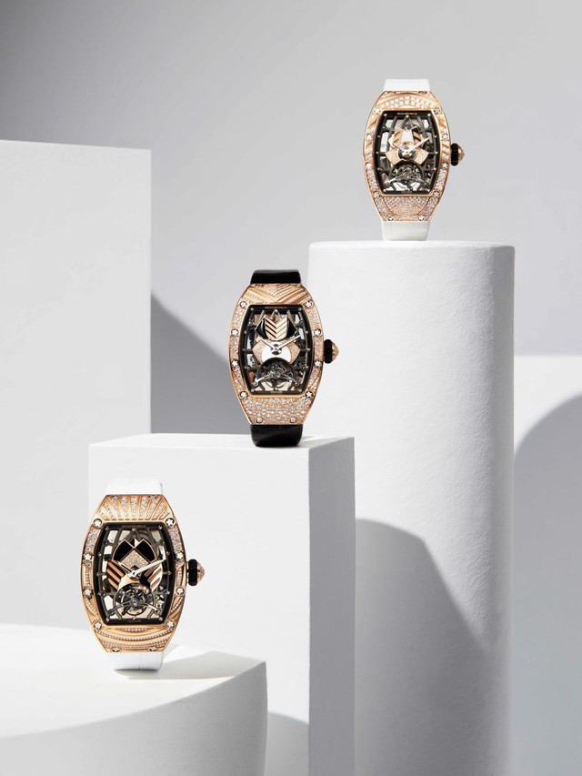 Mẫu đồng hồ tourbillion mới của Richard Mille: Có giá hàng trăm nghìn đô, sản xuất giới hạn và dành riêng cho phái đẹp!  - Ảnh 3.