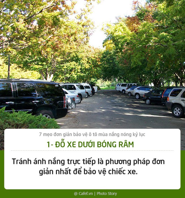 7 mẹo đơn giản bảo vệ ô tô mùa nắng nóng kỷ lục - Ảnh 1.