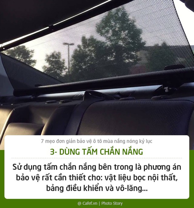 7 mẹo đơn giản bảo vệ ô tô mùa nắng nóng kỷ lục - Ảnh 3.