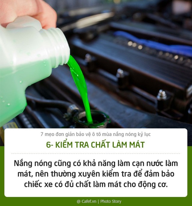 7 mẹo đơn giản bảo vệ ô tô mùa nắng nóng kỷ lục - Ảnh 6.