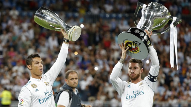 Ramos, Kroos, Bale gửi thông điệp từ biệt Ronaldo - Ảnh 1.