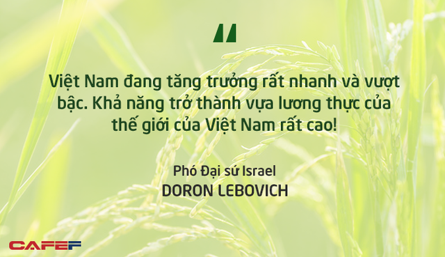 Phó Đại sứ Israel: Việt Nam có khả năng cao trở thành vựa lương thực của thế giới! - Ảnh 3.
