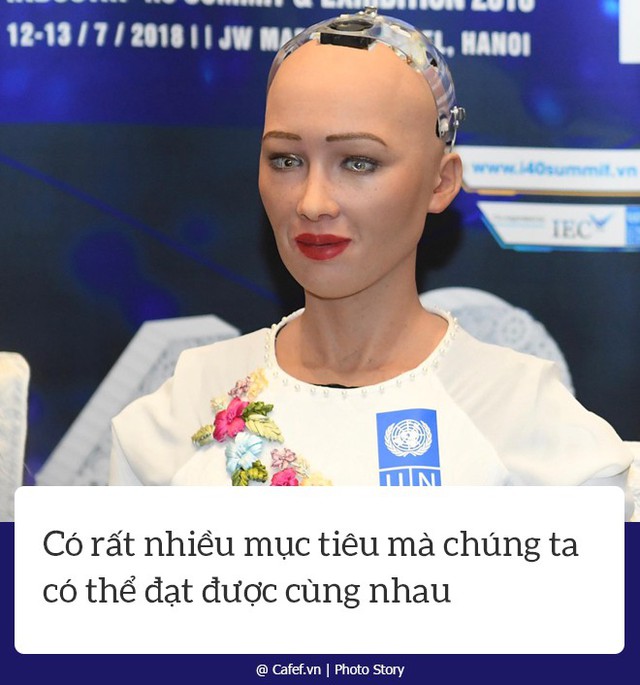 Robot Sophia nói gì về cách mạng công nghiệp 4.0 tại Việt Nam? - Ảnh 6.