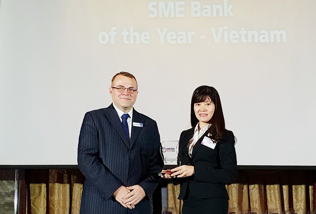 BIDV được Asian Banking & Finance vinh danh Ngân hàng SME tốt nhất Việt Nam 2018 - Ảnh 1.