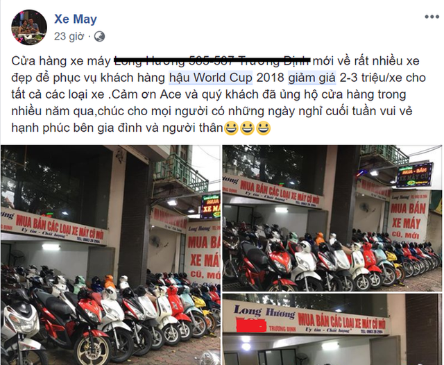 Hậu World Cup: Dân buôn ồ ạt xả hàng thu hồi vốn - Ảnh 2.