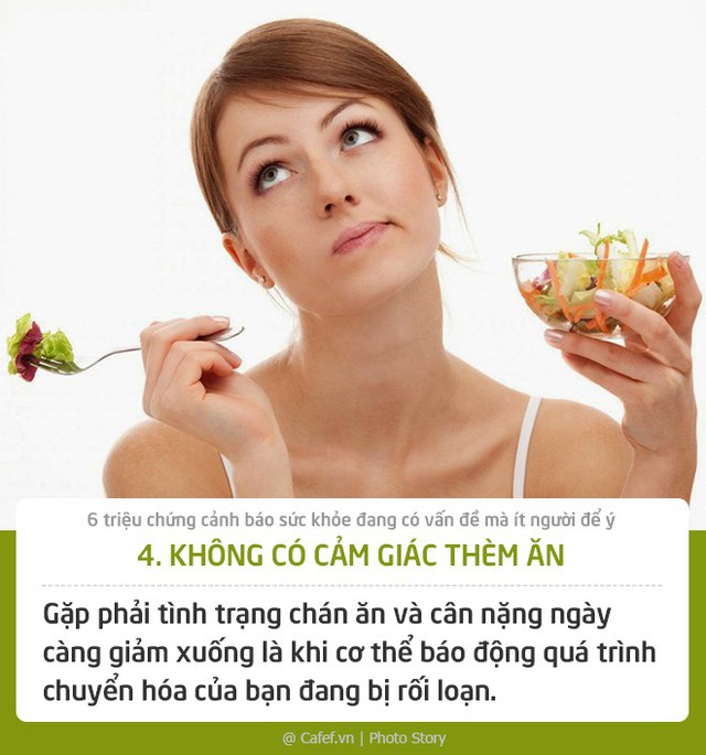 6 triệu chứng cảnh báo sức khỏe đang có vấn đề mà ít người để ý - Ảnh 4.