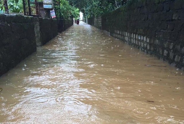 Video: Mưa lớn ở Quảng Ninh, quốc lộ 18 ngập sâu đến 1,5m - Ảnh 4.