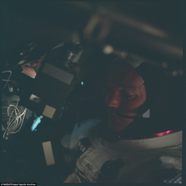 Những hình ảnh chưa từng được công bố trong sứ mệnh Mặt Trăng Apolo 11: Mốc son lịch sử chói lọi của nhân loại - Ảnh 13.