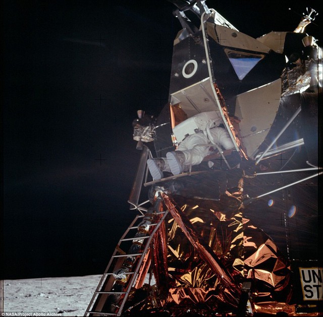 Những hình ảnh chưa từng được công bố trong sứ mệnh Mặt Trăng Apolo 11: Mốc son lịch sử chói lọi của nhân loại - Ảnh 6.