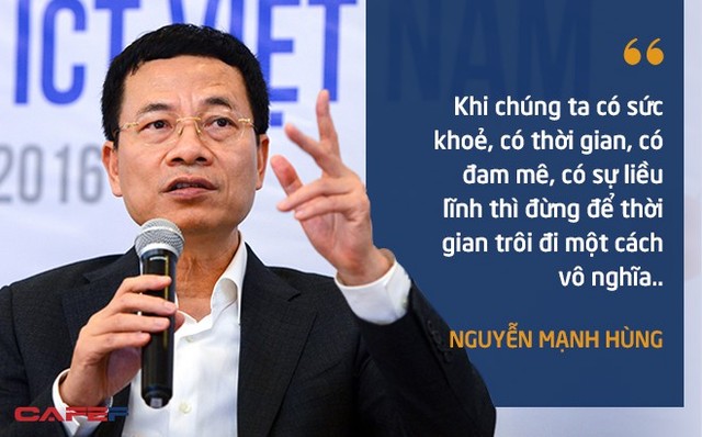 10 phát ngôn truyền cảm hứng của ông Nguyễn Mạnh Hùng dành cho giới trẻ - Ảnh 2.