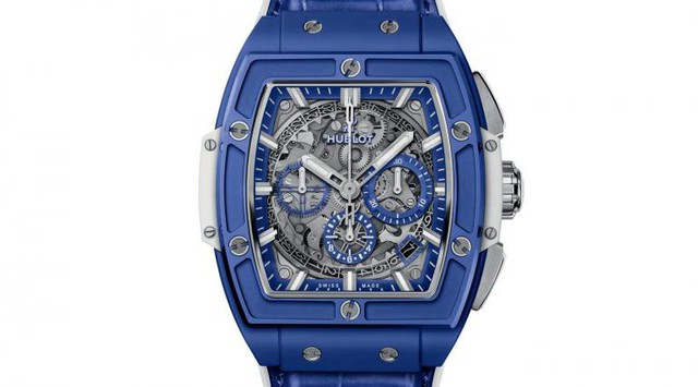 Chiêm ngưỡng đồng hồ Hublot Spirit of Big Bang Blue với sắc xanh thu hút của Địa Trung Hải, cả thế giới chỉ có 100 chiếc - Ảnh 1.