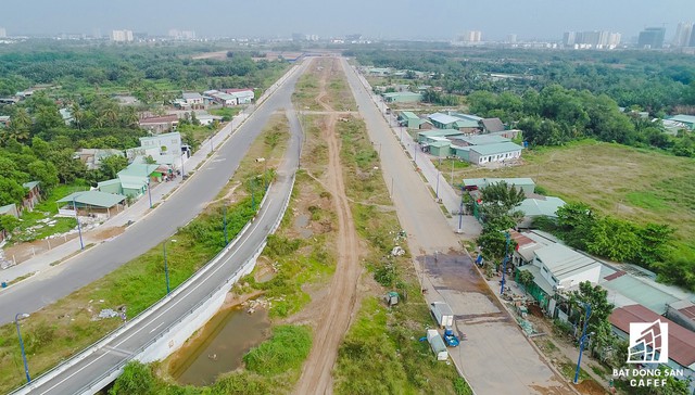 Toàn cảnh Khu liên hợp thể thao Rạch Chiếc (TP.HCM) 15.000 tỷ đồng lỡ hẹn Sea Games 31 nhìn từ trên cao - Ảnh 3.