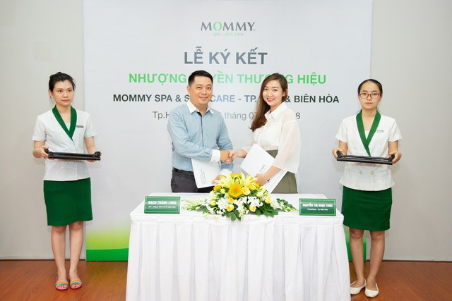 Lễ ký kết nhượng quyền thương hiệu Mommy Spa & Skin Care với đối tác tại TP.Vinh & Biên Hòa - Ảnh 1.