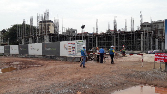 Bắc Giang: Chung cư Bách Việt Areca Garden xây dựng tới tầng 4 mới phát hiện chưa có GPXD - Ảnh 1.