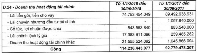 Vinaconex (VCG): Giá vốn tăng cao, LNST 6 tháng giảm gần một nửa so với cùng kỳ - Ảnh 2.