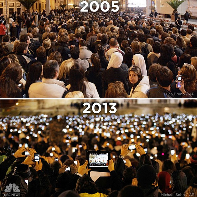 2 bức ảnh này sẽ cho bạn thấy thế giới đã thay đổi như thế nào từ khi có smartphone - Ảnh 4.