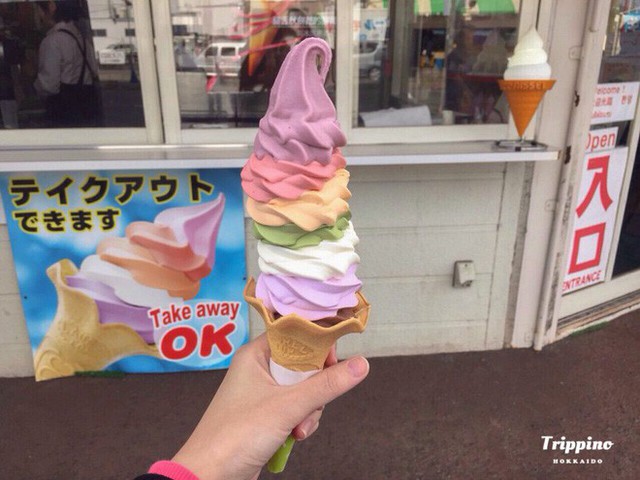 Ai đến Nhật cũng tìm cho được cây kem đủ màu đủ vị 8 trong 1 này đây - Ảnh 4.
