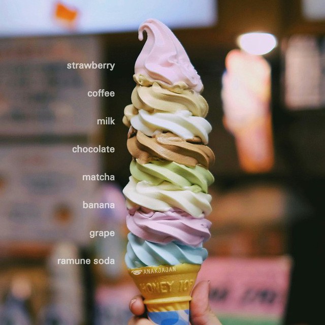 Ai đến Nhật cũng tìm cho được cây kem đủ màu đủ vị 8 trong 1 này đây - Ảnh 9.