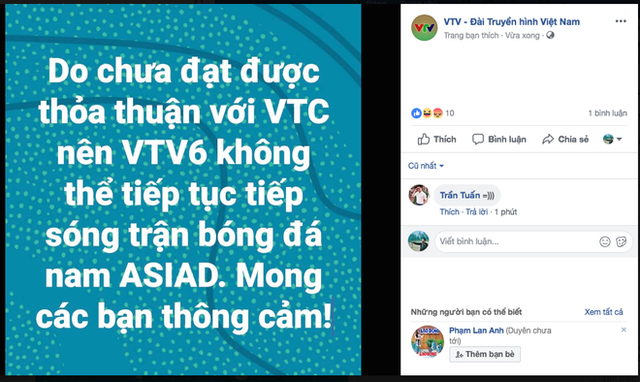 Giám đốc VTC: VTV6 phải dừng phát sóng trận U23 Việt Nam - U23 Bahrain do tự ý chèn nội dung khác - Ảnh 1.