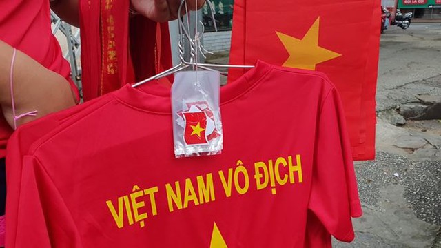 Đường phố Sài Gòn tràn ngập cờ hoa trước trận Việt Nam - Syria - Ảnh 8.