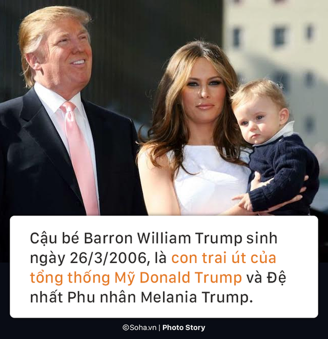 [PHOTO STORY] Con trai út của TT Trump: Thích vest, hay chơi golf, 12 tuổi cao gần 1,9m - Ảnh 1.