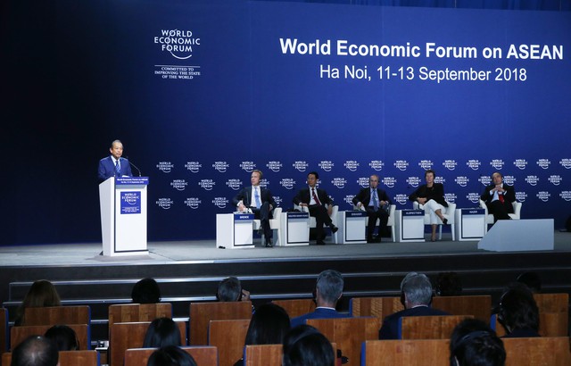 Việt Nam muốn cùng WEF thúc đẩy đối thoại và quan hệ đối tác rộng mở - Ảnh 1.