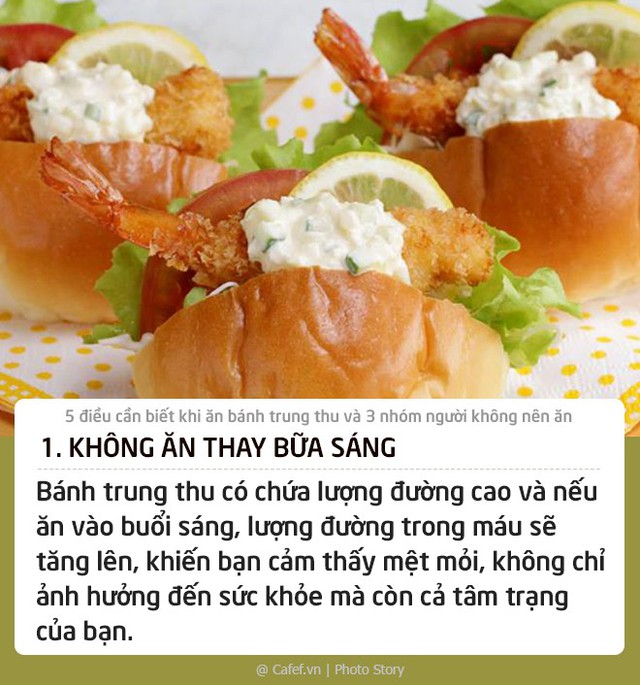 5 điều cần biết khi ăn bánh trung thu và 3 nhóm người không nên ăn - Ảnh 1.