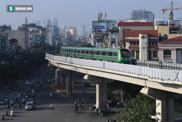  13 đoàn tàu đường sắt Cát Linh - Hà Đông đang chạy thử trong sáng nay - Ảnh 16.