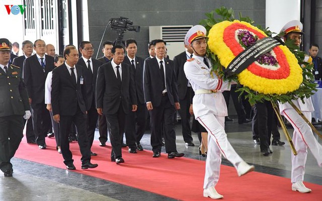 Các đoàn đại biểu quốc tế viếng Chủ tịch nước Trần Đại Quang - Ảnh 3.