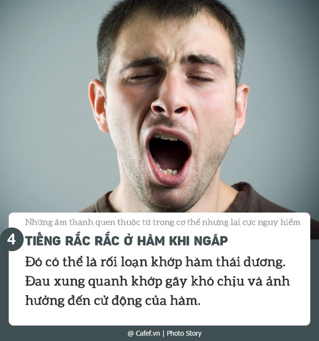 Những âm thanh quen thuộc phát ra từ trong cơ thể lại là dấu hiệu bệnh tật nguy hiểm - Ảnh 4.