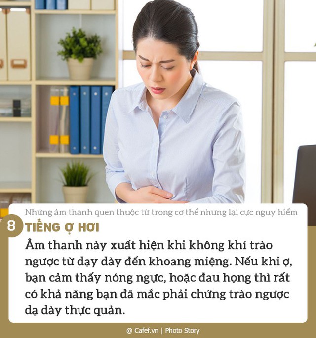 Những âm thanh quen thuộc phát ra từ trong cơ thể lại là dấu hiệu bệnh tật nguy hiểm - Ảnh 8.