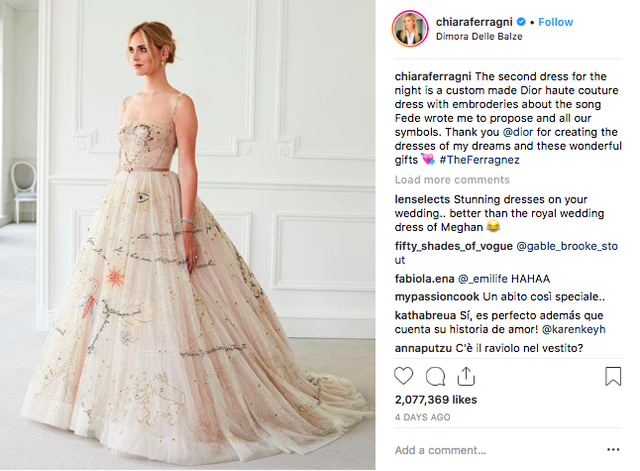 Vogue khẳng định: Đám cưới của Chiara Ferragni hot hơn cả đám cưới cổ tích của hoàng tử Harry và Meghan Markle! - Ảnh 5.