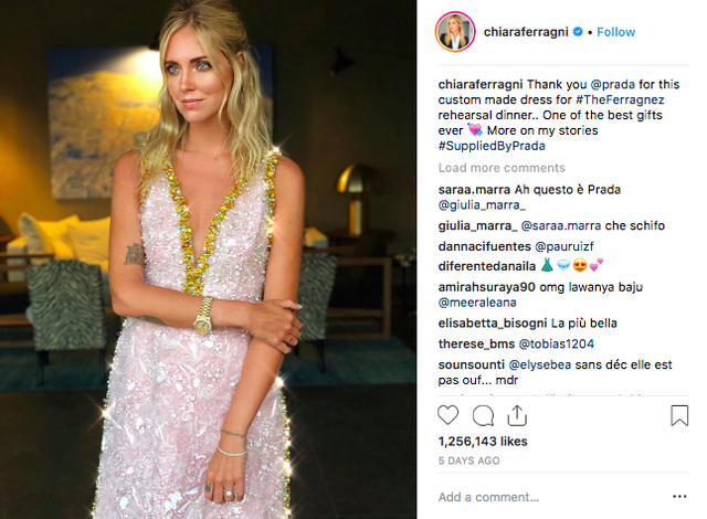 Vogue khẳng định: Đám cưới của Chiara Ferragni hot hơn cả đám cưới cổ tích của hoàng tử Harry và Meghan Markle! - Ảnh 8.