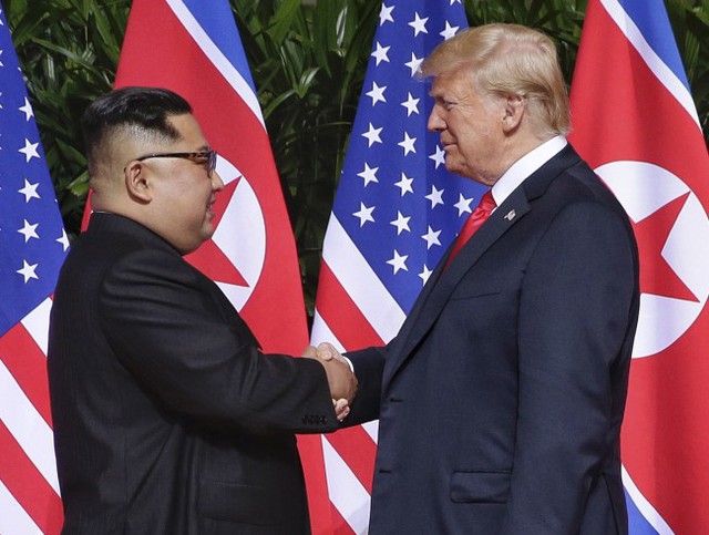 Tổng thống Trump đề nghị gặp ông Kim Jong-un tại Việt Nam vào giữa tháng 2 - Ảnh 1.
