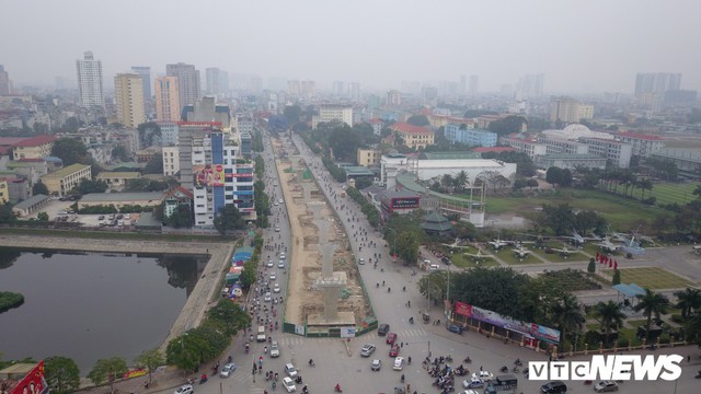 Ảnh: Đại công trường gần 10.000 tỷ đồng trên đường cong mềm mại ở Hà Nội - Ảnh 11.