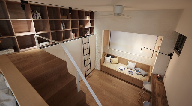Căn hộ 22 m2 đầy đủ tiện ích với thiết kế siêu thông minh - Ảnh 1.