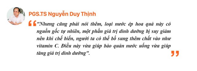 Chuyên gia chỉ ra những sự thật phũ phàng khó chối cãi về nước ép hoa quả đóng chai khác hẳn với những gì mọi người vẫn nghĩ - Ảnh 3.