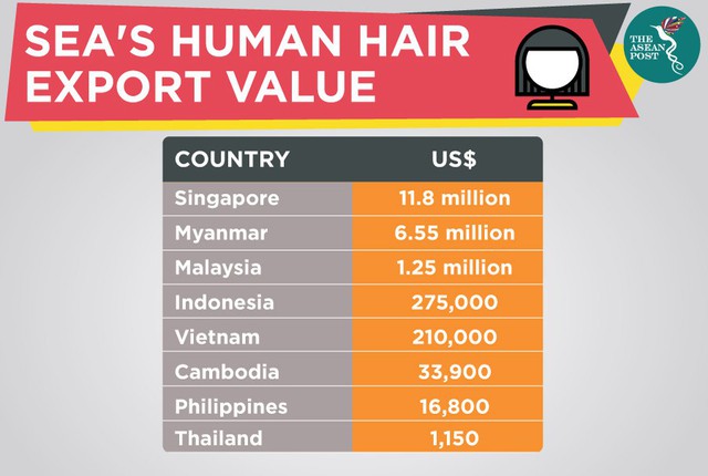 Ngành thu mua, sản xuất và phân phối tóc đang có xu hướng bùng nổ ở Đông Nam Á - Ảnh 1.