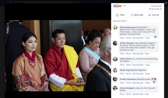 Cộng đồng mạng phát sốt với vẻ đẹp thoát tục không góc chết của Hoàng hậu Bhutan ở Nhật Bản khi tham dự lễ đăng quang  - Ảnh 9.
