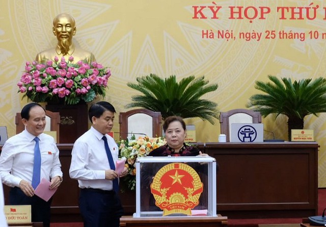 Miễn nhiệm 6 Ủy viên UBND thành phố Hà Nội - Ảnh 1.